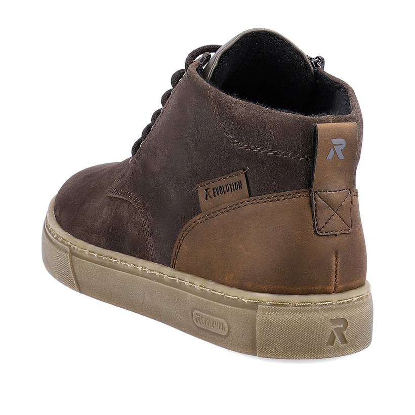 Rieker Artikelnummer U0762-45 Rieker Herren Sneaker High dusty grey im Angebot