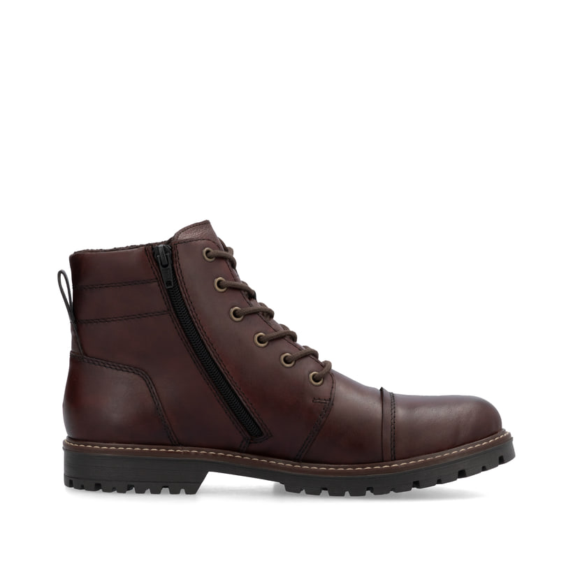Rieker Artikelnummer F3604-25 Rieker Herren Schnürstiefel mokka Schlussverkauf