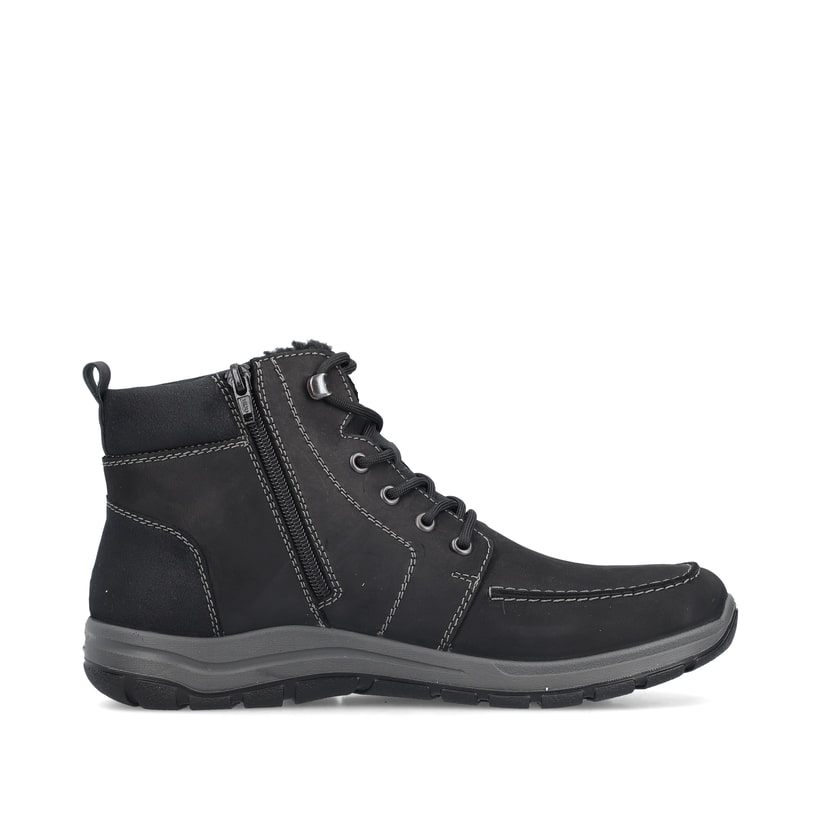 Rieker Artikelnummer 03610-00 Rieker Herren Schnürstiefel nachtschwarz Günstiger Verkauf