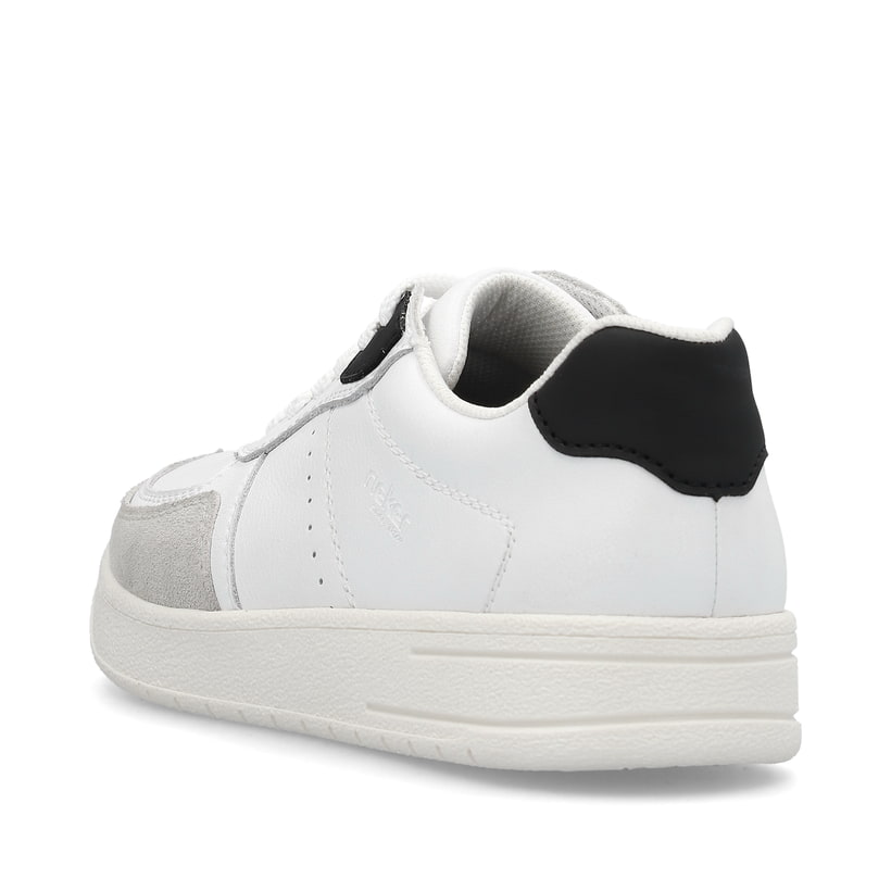 Rieker Artikelnummer B7806-80 Rieker Herren Sneaker Low reinweiß Fabrikverkauf