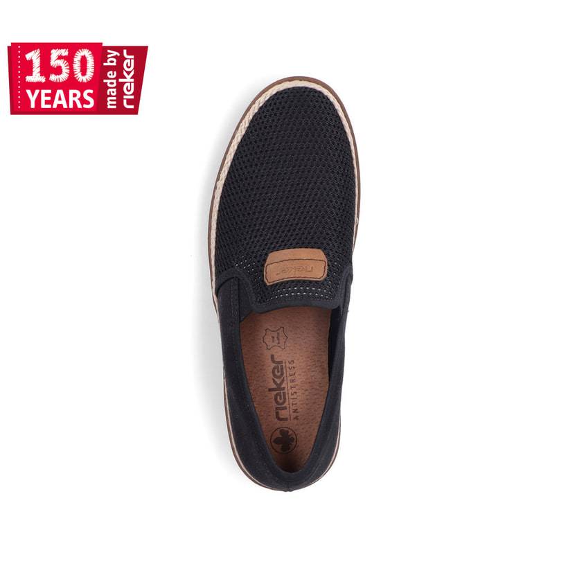 Rieker Artikelnummer B2366-00 Rieker Herren Slipper nachtschwarz Blitzverkäufe