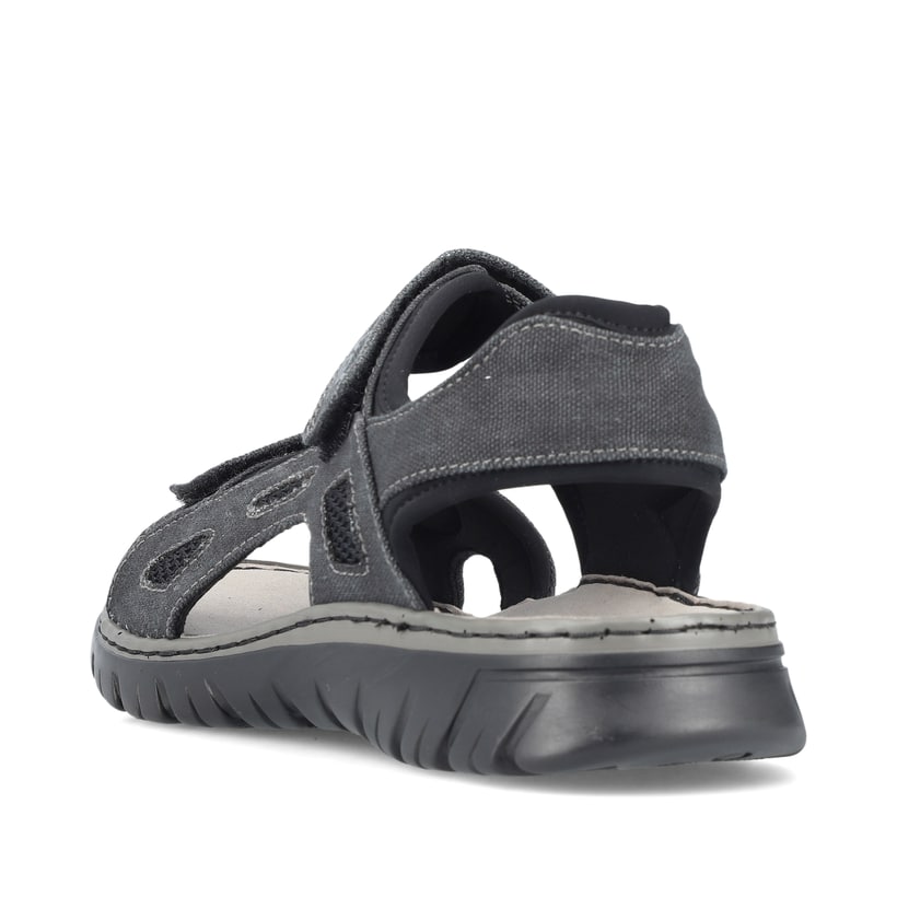 Rieker Artikelnummer 26763-45 Rieker Herren Trekkingsandalen steingrau Kostenloser Versand