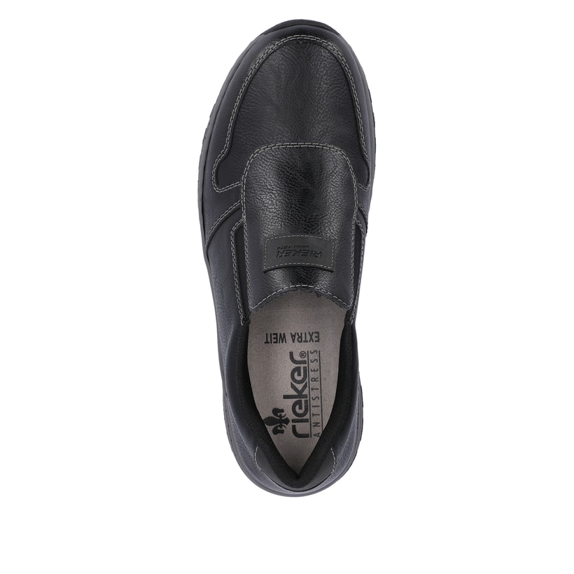 Rieker Artikelnummer 03355-00 Rieker Herren Slipper graphitschwarz Fabrik Onlineshop