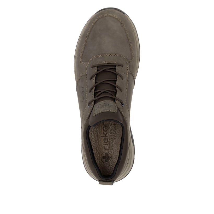 Rieker Artikelnummer 39653-25 Rieker Herren Slipper grünbraun Großer Ausverkauf