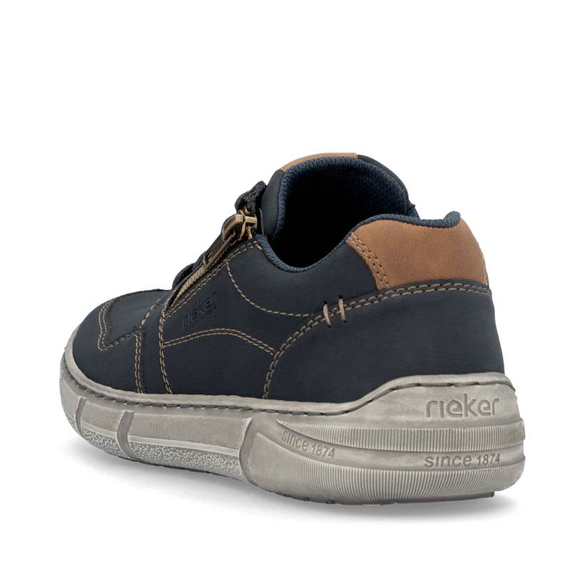 Rieker Artikelnummer 04003-14 Rieker Herren Schnürschuhe stahlblau Flash Sale