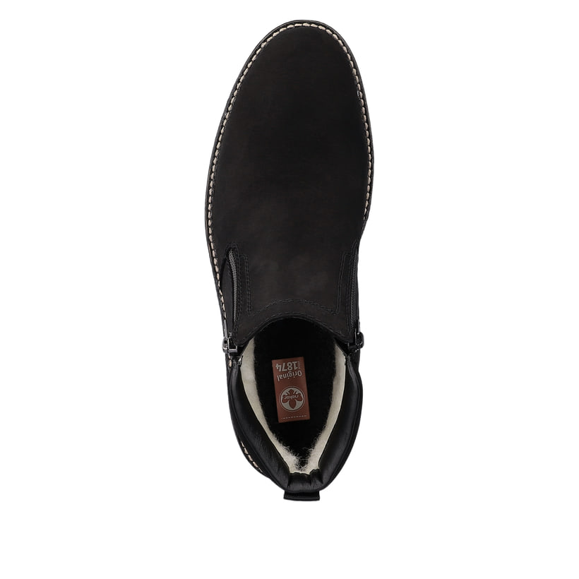 Rieker Artikelnummer 15353-00 Rieker Herren Kurzstiefel mitternachtsschwarz Online Shopping