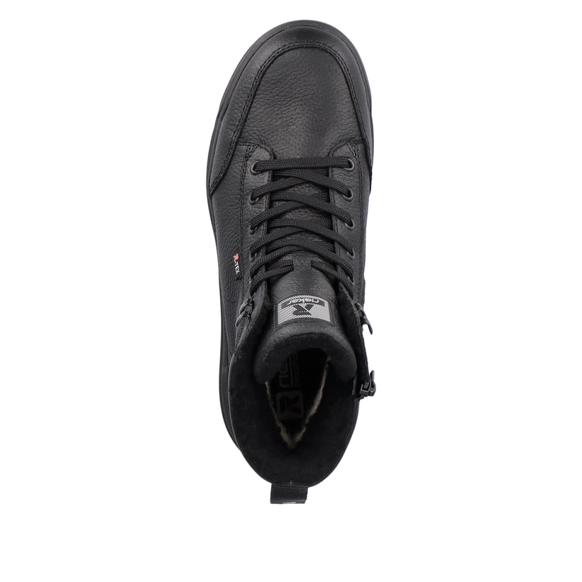 Rieker Artikelnummer U0071-01 Rieker Herren Sneaker High graphitschwarz Exklusivangebot