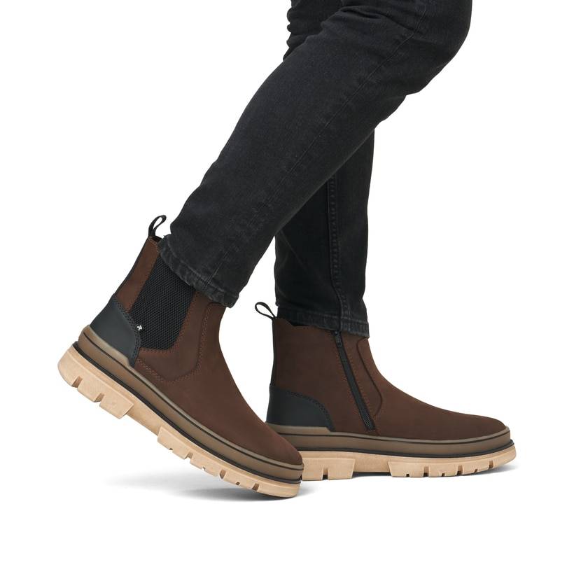 Rieker Artikelnummer U1272-25 Rieker Herren Chelsea Boots nussbraun Cyber Monday