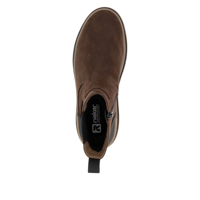 Rieker Artikelnummer U1272-25 Rieker Herren Chelsea Boots nussbraun Cyber Monday