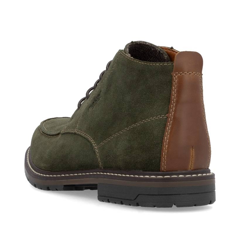 Rieker Artikelnummer 13700-54 Rieker Herren Kurzstiefel schilfgrün Weihnachtsangebot