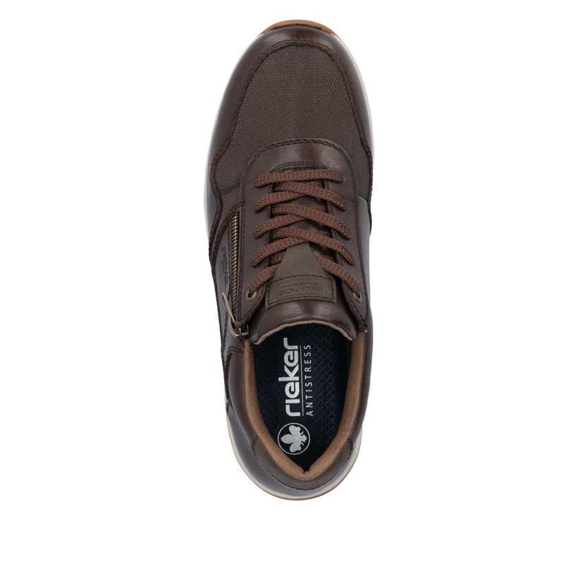 Rieker Artikelnummer B0701-25 Rieker Herren Sneaker Low espressobraun Muttertagsangebot