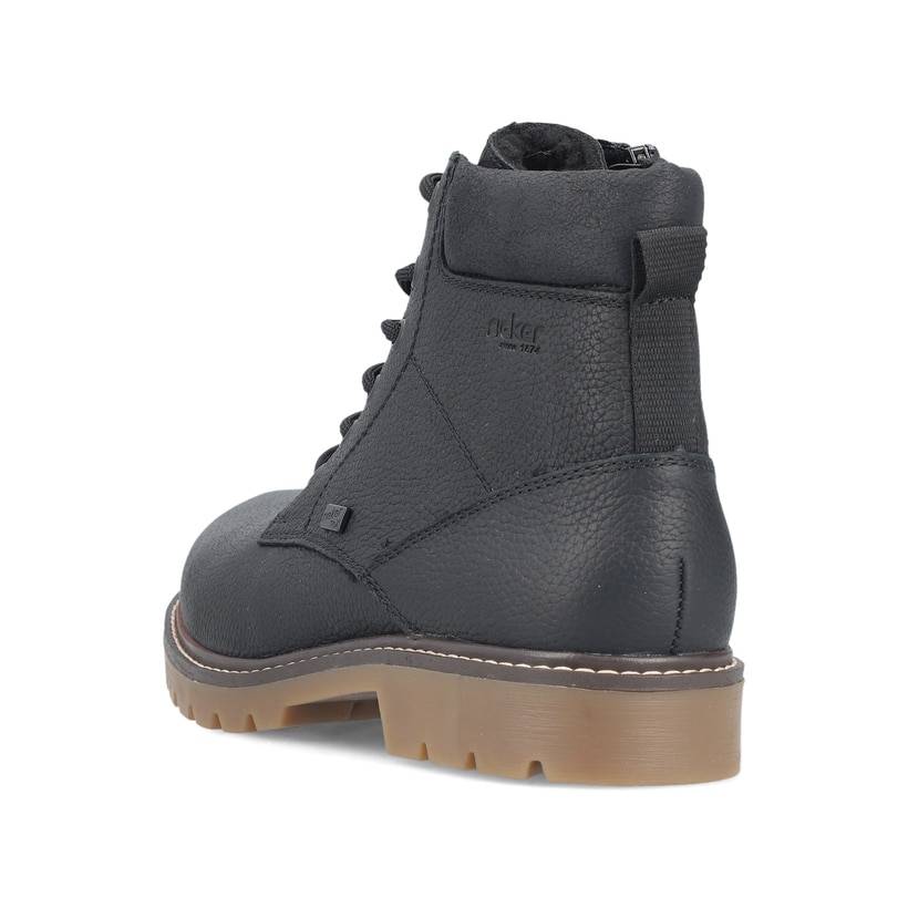 Rieker Artikelnummer 38842-00 Rieker Herren Schnürstiefel graphitschwarz Vatertagsangebot