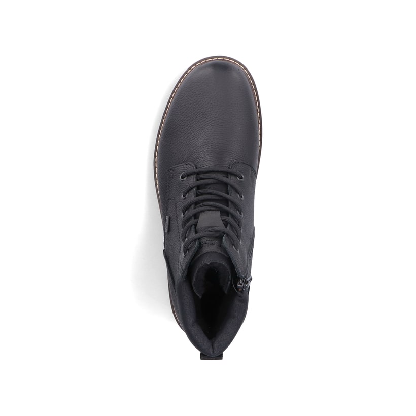 Rieker Artikelnummer 38842-00 Rieker Herren Schnürstiefel graphitschwarz Vatertagsangebot