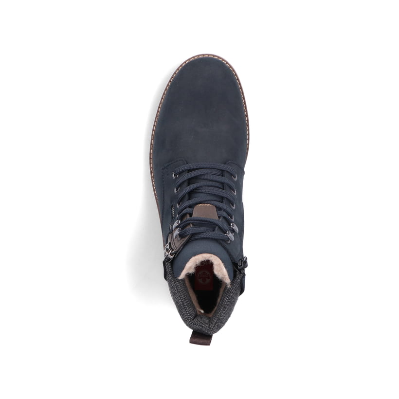 Rieker Artikelnummer F3610-14 Rieker Herren Schnürstiefel marineblau Valentinstagsangebot
