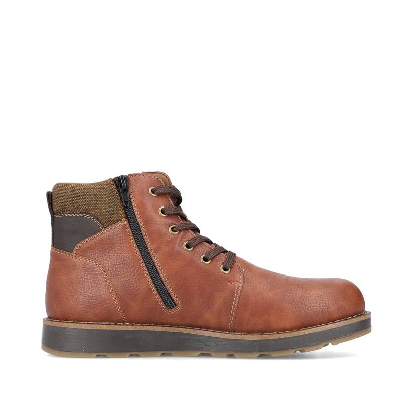Rieker Artikelnummer 30040-24 Rieker Herren Schnürstiefel fuchsbraun Lagerräumung