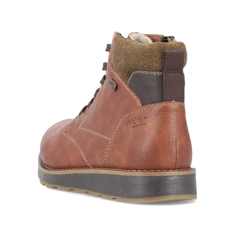 Rieker Artikelnummer 30040-24 Rieker Herren Schnürstiefel fuchsbraun Lagerräumung
