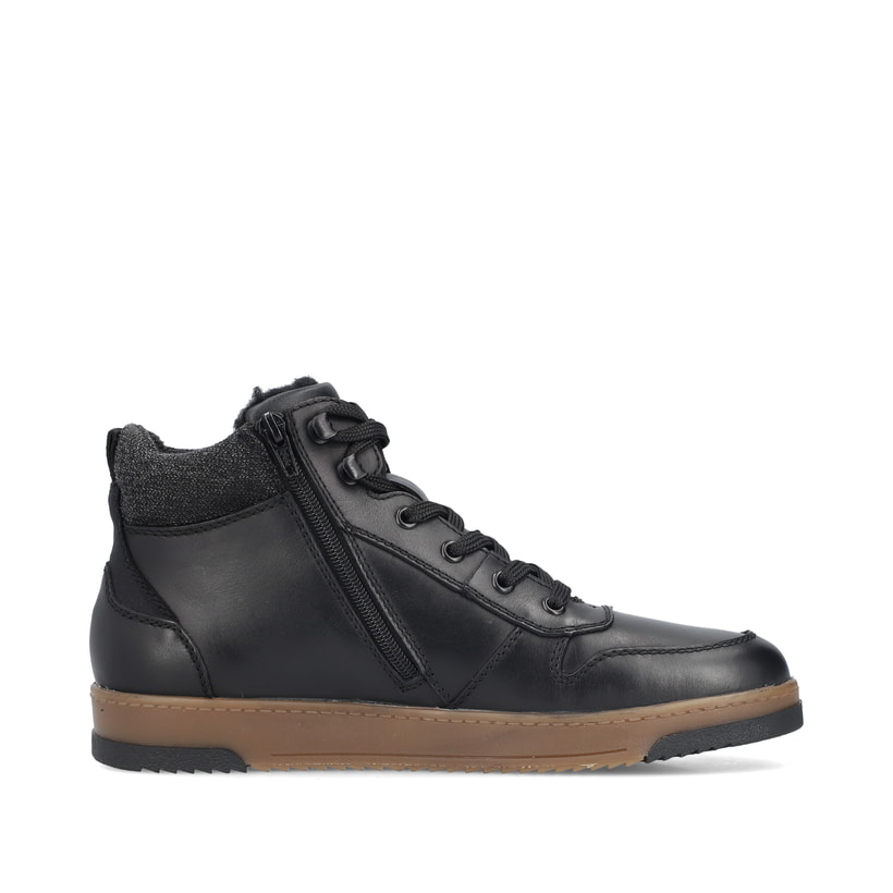 Rieker Artikelnummer 17530-00 Rieker Herren Sneaker High urbanschwarz Top Angebot