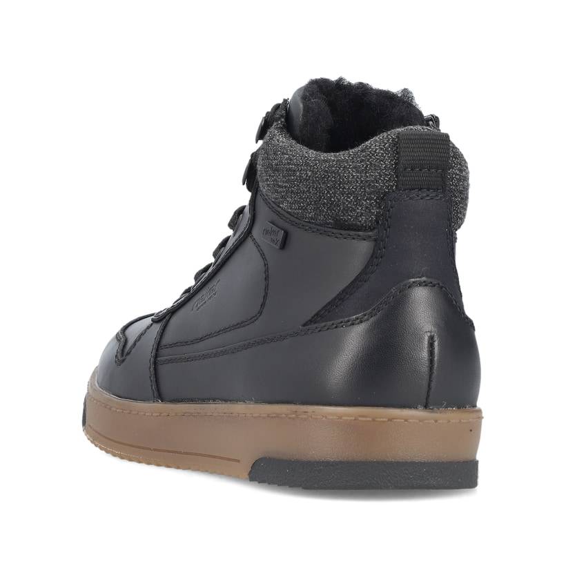 Rieker Artikelnummer 17530-00 Rieker Herren Sneaker High urbanschwarz Top Angebot