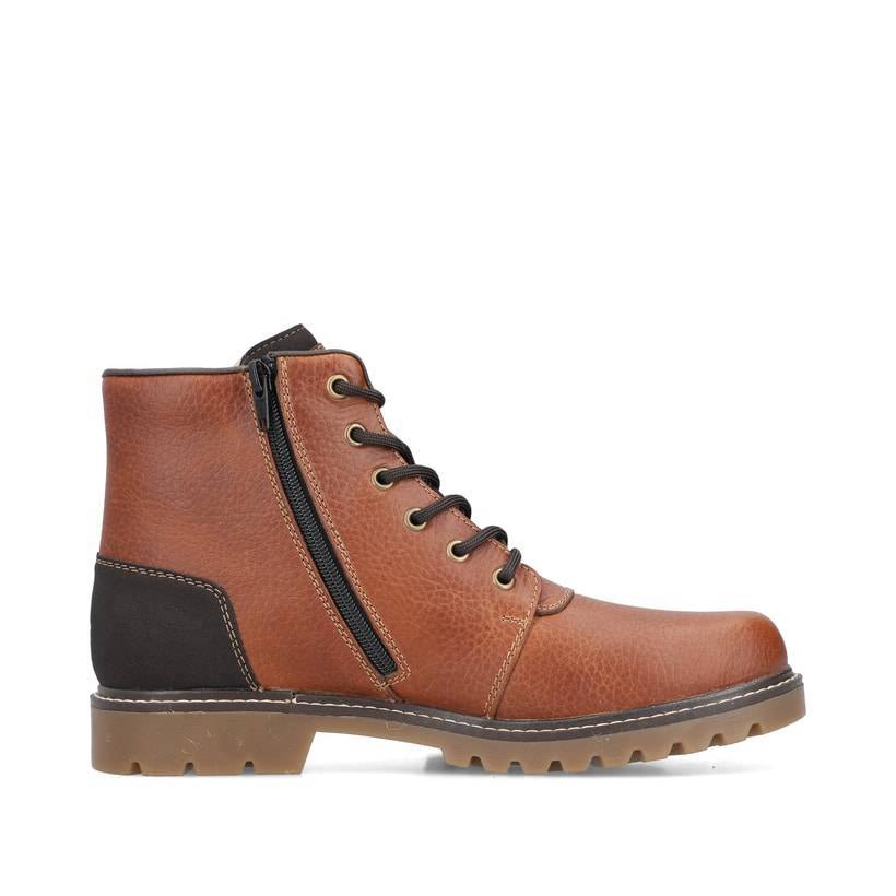 Rieker Artikelnummer 39820-22 Rieker Herren Schnürstiefel fuchsbraun Neueste Mode