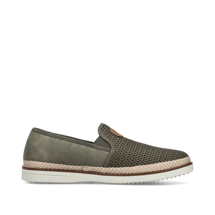 Rieker Artikelnummer B2366-54 Rieker Herren Slipper khaki-grün Bestseller
