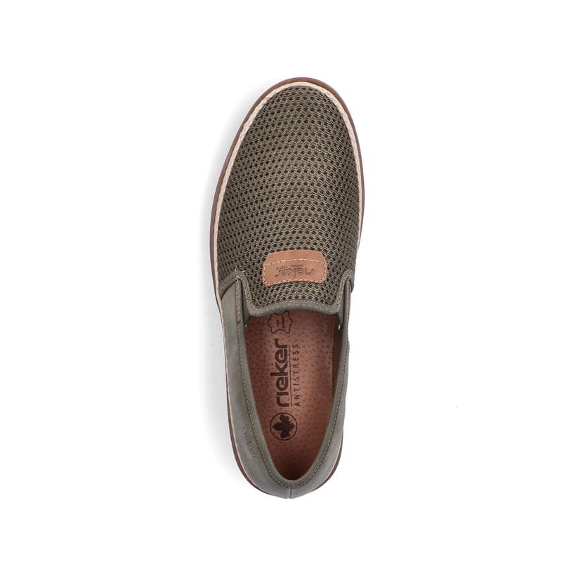 Rieker Artikelnummer B2366-54 Rieker Herren Slipper khaki-grün Bestseller