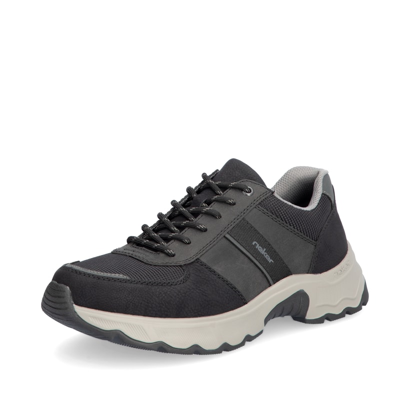 Rieker Artikelnummer 11401-00 Rieker Herren Schnürschuhe asphaltschwarz Räumungsverkauf