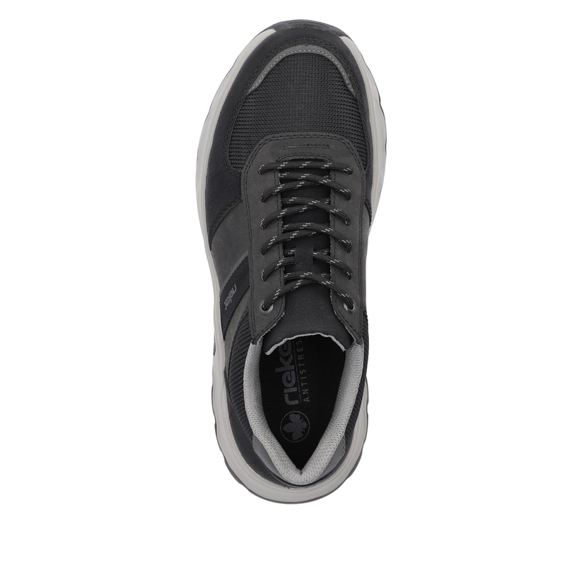 Rieker Artikelnummer 11401-00 Rieker Herren Schnürschuhe asphaltschwarz Räumungsverkauf