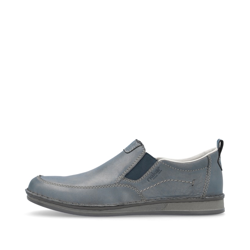 Rieker Artikelnummer 05450-12 Rieker Herren Slipper schieferblau Kauf eins, bekomm eins gratis