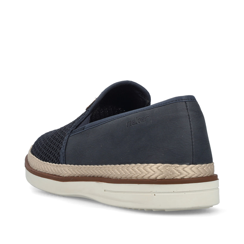 Rieker Artikelnummer B2366-14 Rieker Herren Slipper marineblau Tägliche Deals