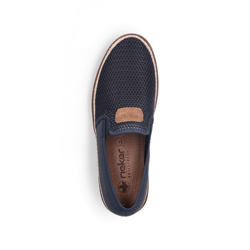 Rieker Artikelnummer B2366-14 Rieker Herren Slipper marineblau Tägliche Deals