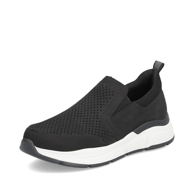 Rieker Artikelnummer B5062-00 Rieker Herren Slipper tiefschwarz Sonderangebote