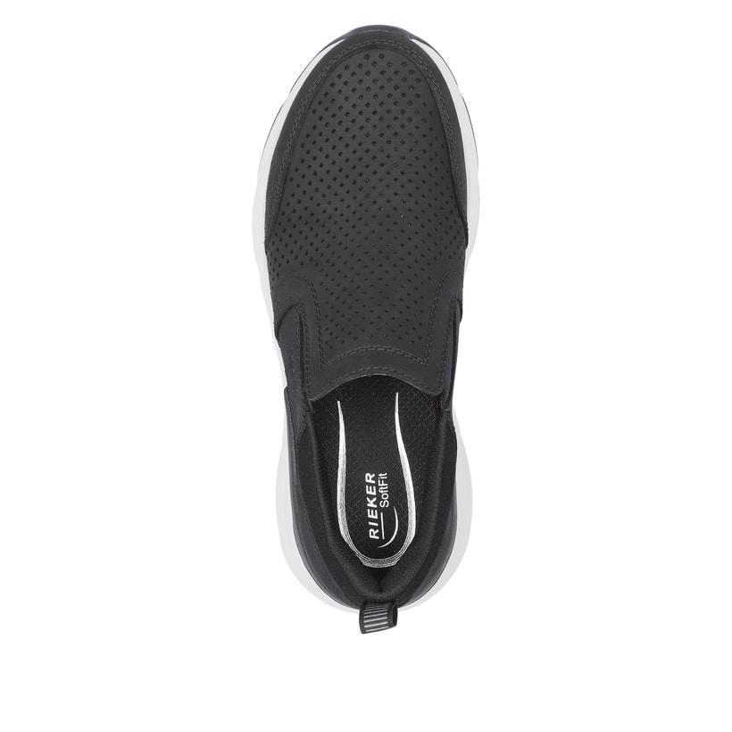 Rieker Artikelnummer B5062-00 Rieker Herren Slipper tiefschwarz Sonderangebote
