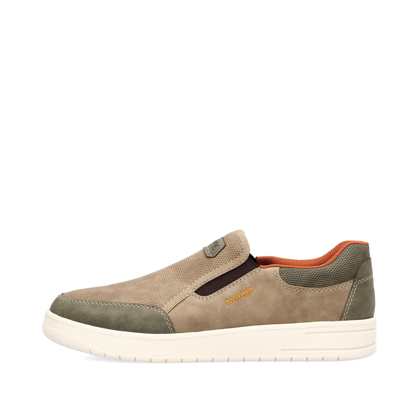 Rieker Artikelnummer B7853-64 Rieker Herren Slipper braun-beige Riesige Ersparnisse