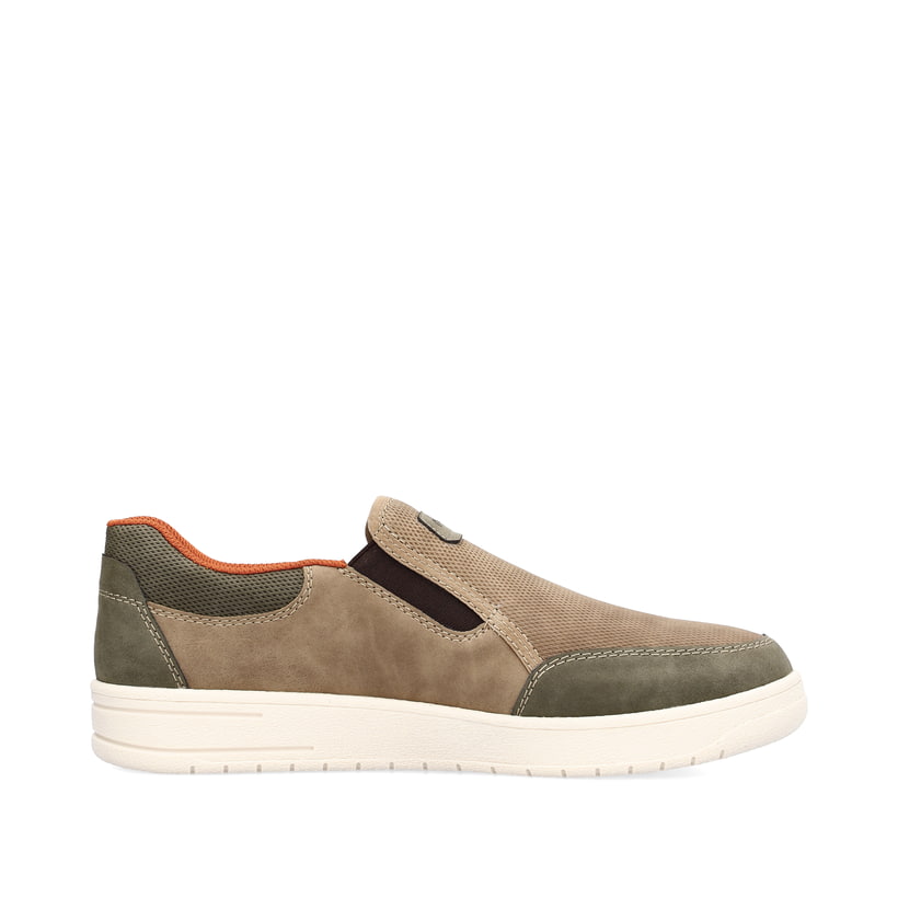 Rieker Artikelnummer B7853-64 Rieker Herren Slipper braun-beige Riesige Ersparnisse