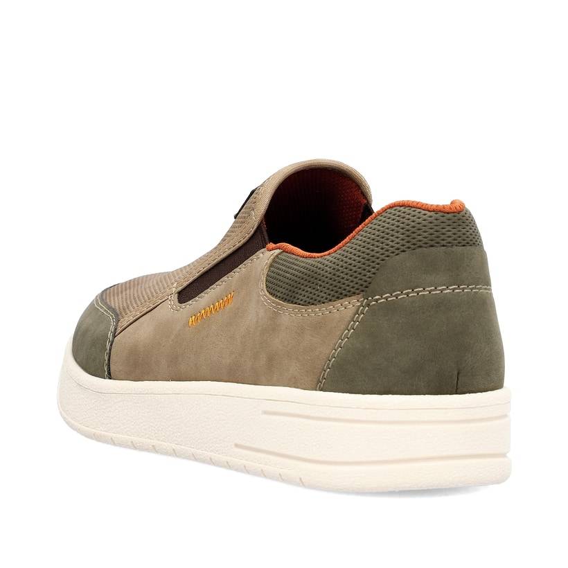 Rieker Artikelnummer B7853-64 Rieker Herren Slipper braun-beige Riesige Ersparnisse