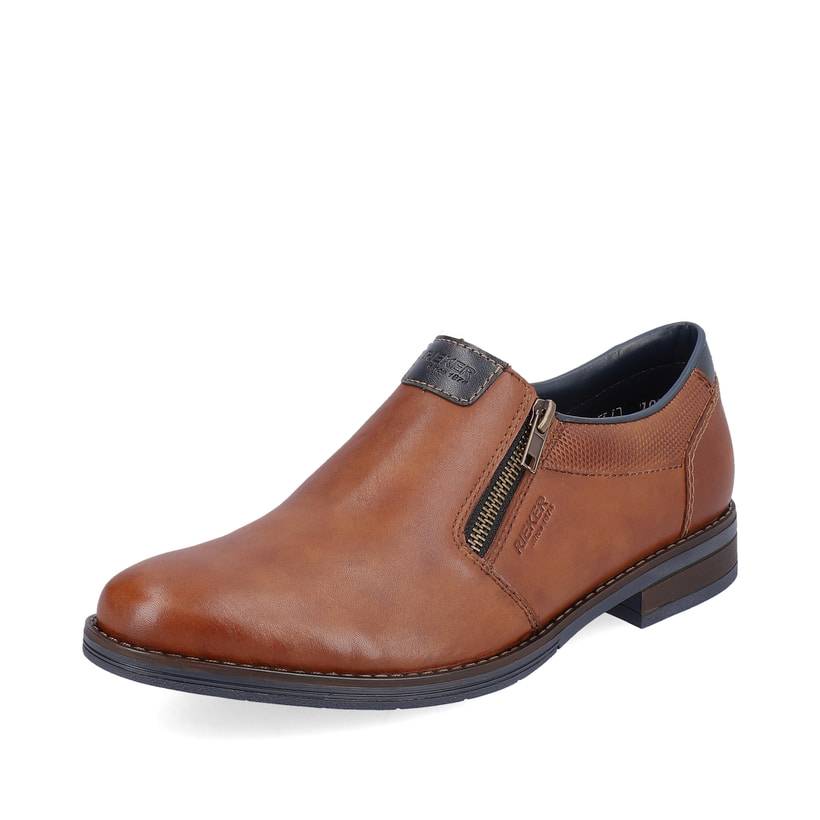 Rieker Artikelnummer 10351-24 Rieker Herren Slipper nougatbraun VIP-Rabatte