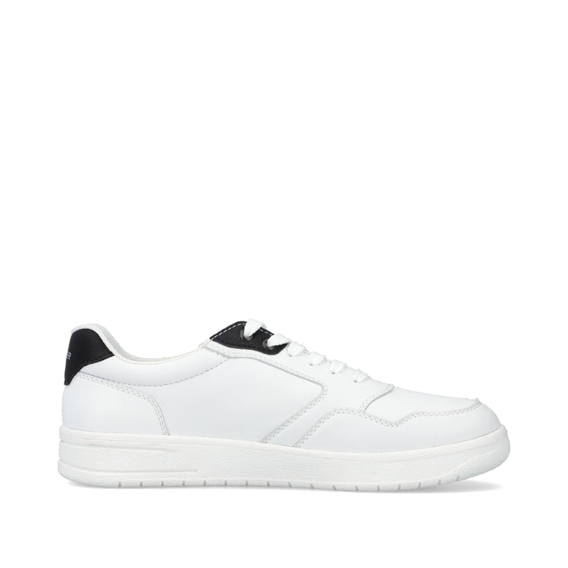 Rieker Artikelnummer B7801-80 Rieker Herren Sneaker Low reinweiß Tiefpreis