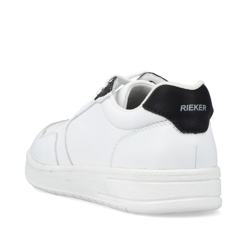 Rieker Artikelnummer B7801-80 Rieker Herren Sneaker Low reinweiß Tiefpreis