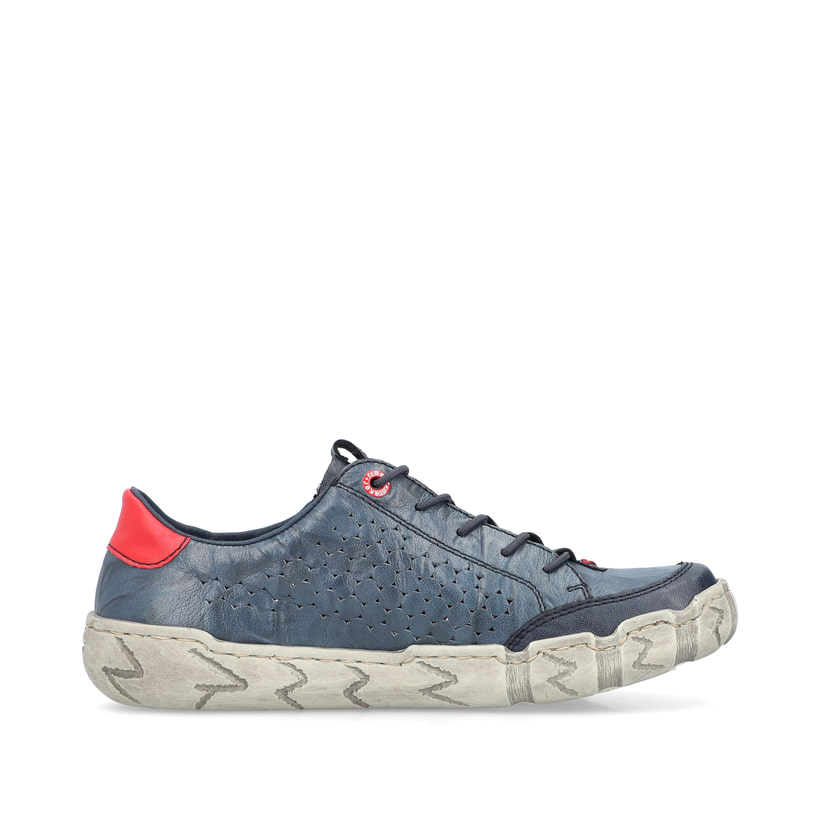 Rieker Artikelnummer L0357-12 Rieker Damen Schnürschuhe schieferblau Super Sparpreis