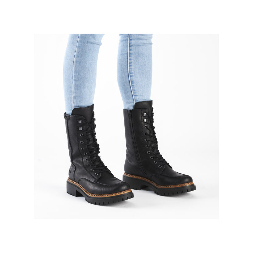 Rieker Artikelnummer 72616-00 Rieker Damen Biker Boots asphaltschwarz JETZT KAUFEN