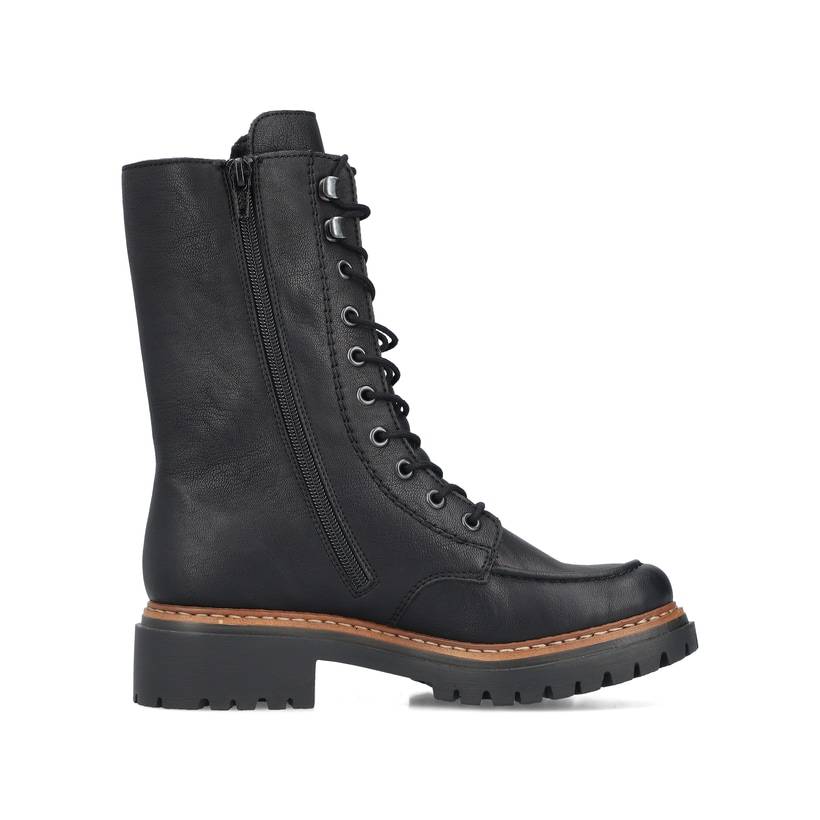 Rieker Artikelnummer 72616-00 Rieker Damen Biker Boots asphaltschwarz JETZT KAUFEN