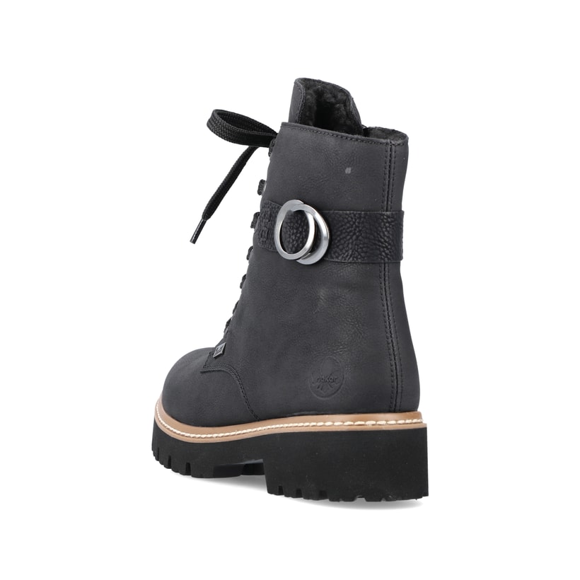 Rieker Artikelnummer Z5723-00 Rieker Damen Biker Boots urbanschwarz Letzte 2 Tage