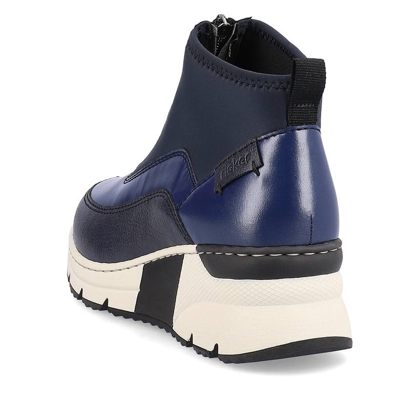 Rieker Artikelnummer N6352-14 Rieker Damen Sneaker High tiefblau Bis zu 60% Rabatt