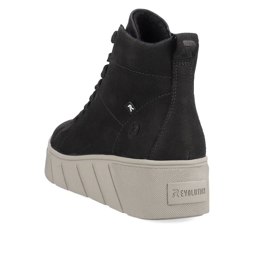 Rieker Artikelnummer W0561-00 Rieker Damen Sneaker High urban black Nur für heute