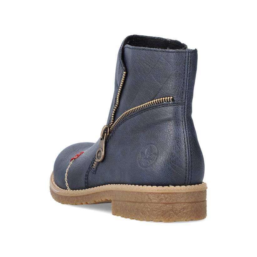 Rieker Artikelnummer 73571-14 Rieker Damen Kurzstiefel marineblau Sonderangebot der Fabrik