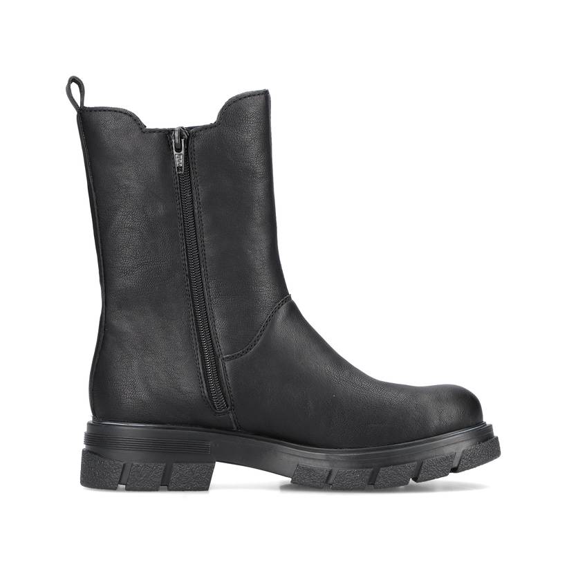 Rieker Artikelnummer Z9181-00 Rieker Damen Chelsea Boots tiefschwarz Vierteljährliche Förderung