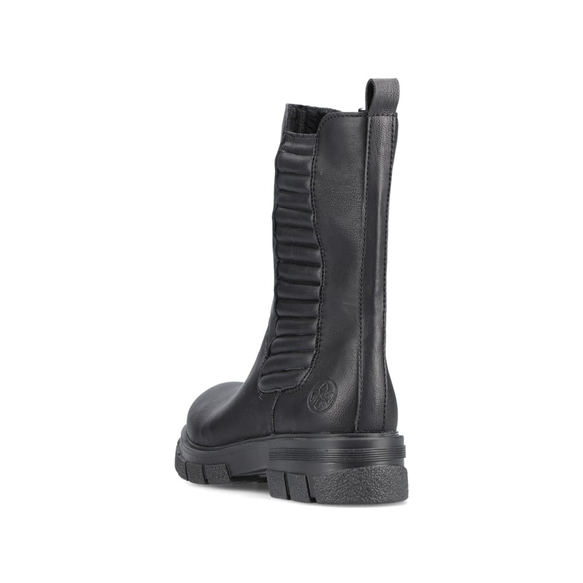 Rieker Artikelnummer Z9181-00 Rieker Damen Chelsea Boots tiefschwarz Vierteljährliche Förderung