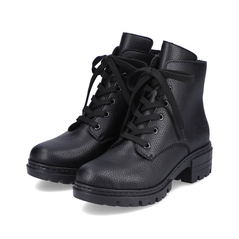 Rieker Artikelnummer 76840-00 Rieker Damen Biker Boots nachtschwarz Bis zu 55% Rabatt
