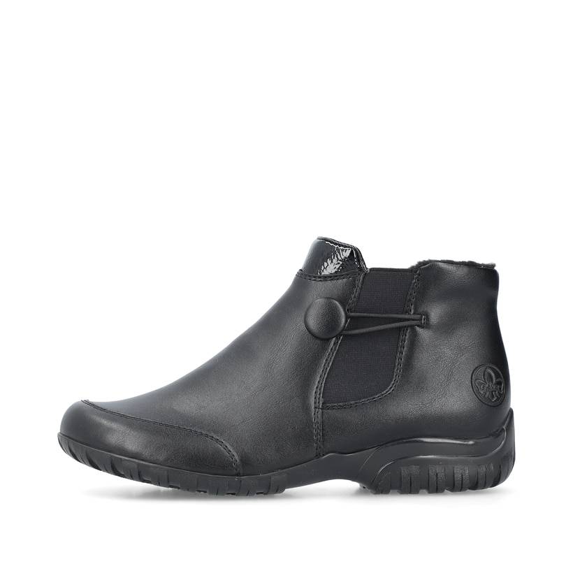 Rieker Artikelnummer L4665-00 Rieker Damen Chelsea Boots mitternachtsschwarz Super Rabatt