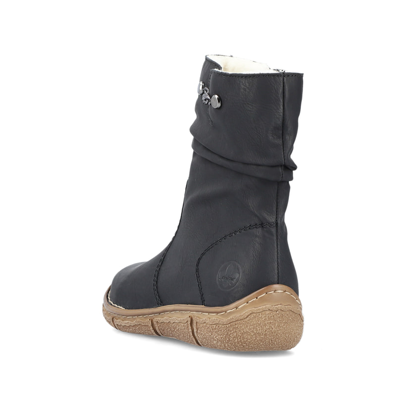 Rieker Artikelnummer Z3771-00 Rieker Damen Kurzstiefel nachtschwarz Begrenzt auf 3 Tage